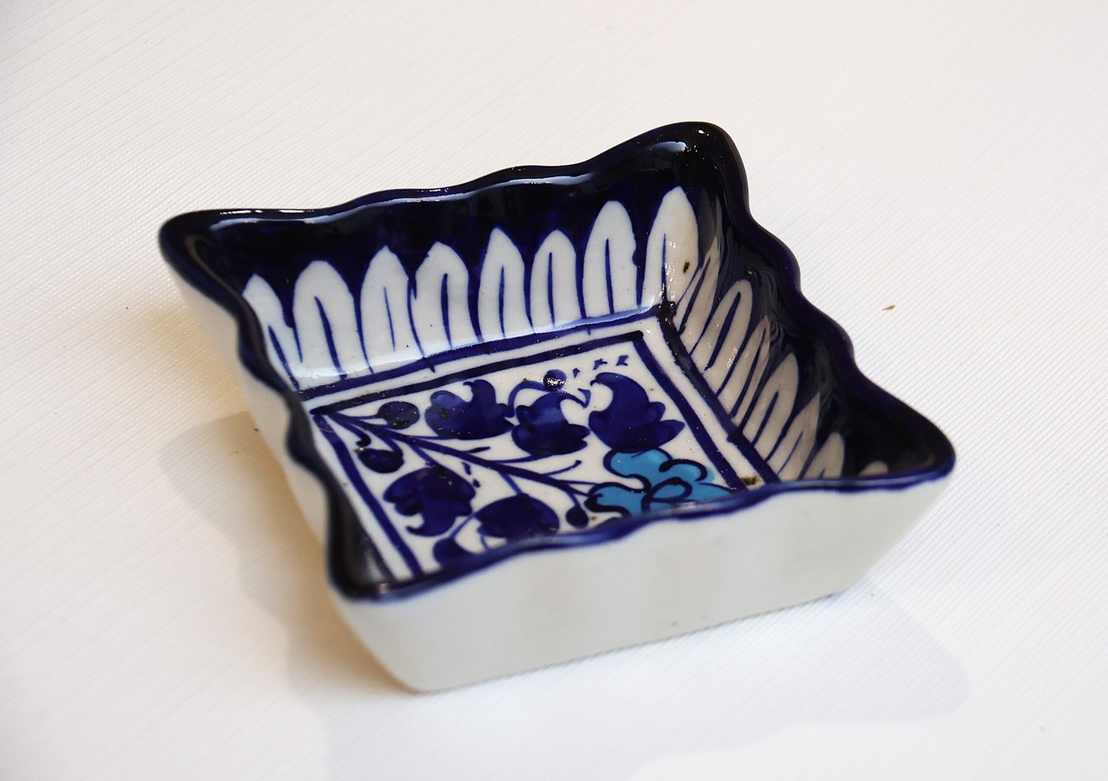 The Khalji Trinket Dish - Pointed Edge