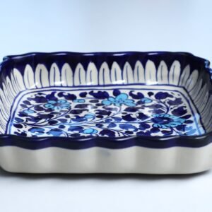 Square flared edge dish1